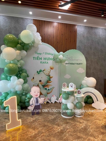 Trang trí sinh nhật cho bé trai 1 tuổi đẹp