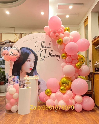 Trang trí sinh nhật cho người lớn tại Hà Nội