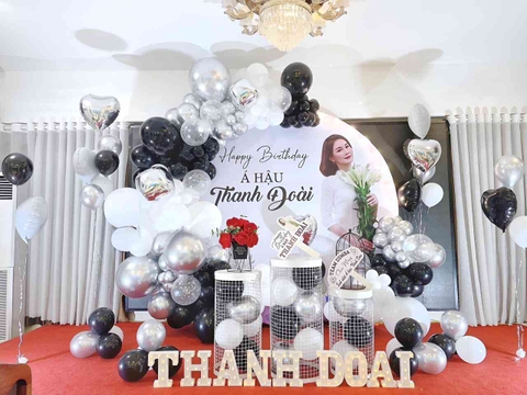 Trang trí sinh nhật cho người lớn