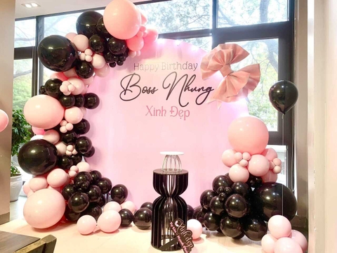 Trang Trí Sinh Nhật Cho Sếp Nữ Tại Hà Nội