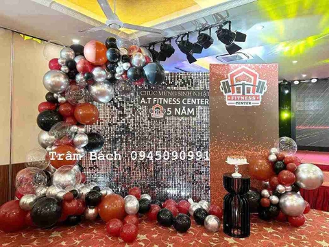 Trang Trí Sinh Nhật Công Ty Đơn Giản