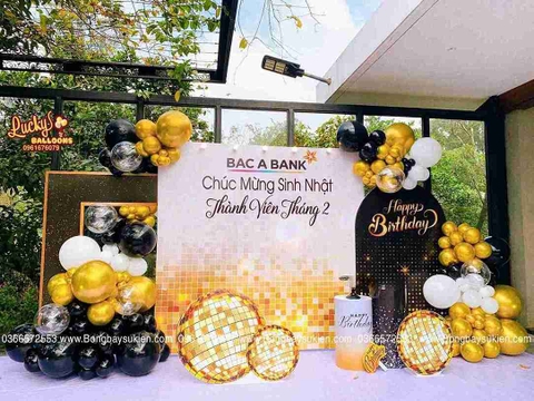 TRANG TRÍ SINH NHẬT CÔNG TY TINH TẾ