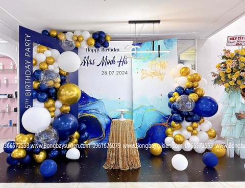 Trang Trí Sinh Nhật Đơn Giản Cho Sếp Nam