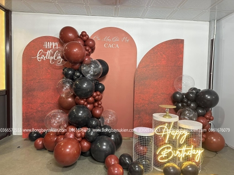 Trang Trí Sinh Nhật Sang Trọng Cho Sếp