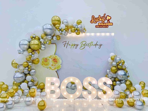 Trang Trí Sinh Nhật Sếp Hà Đông