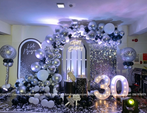 Trang Trí Sinh Nhật Sếp Phong Cách Châu Âu