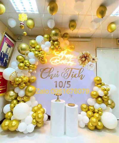 Trang Trí Sinh Nhật Sếp Sang Trọng
