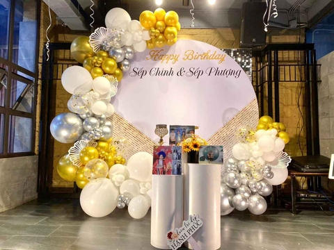 Trang Trí Sinh Nhật Sếp Sang Trọng Giá Rẻ