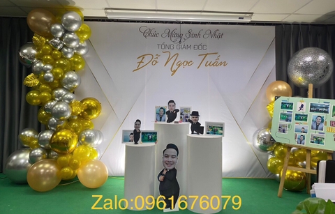 Trang Trí Sinh Nhật Sếp Tại Hà Nội
