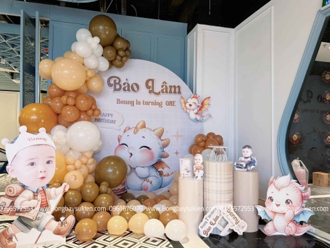 Trang Trí Sinh Nhật Tại Nhà Cho Bé Trai 1 Tuổi