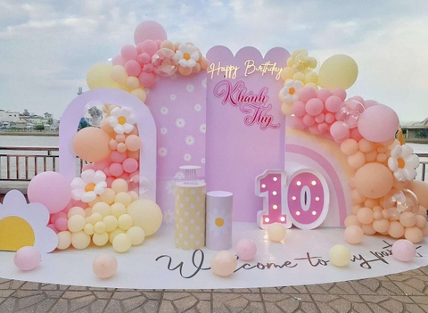 Trang Trí Sinh Nhật Trọn Gói Cho Bé Gái 1