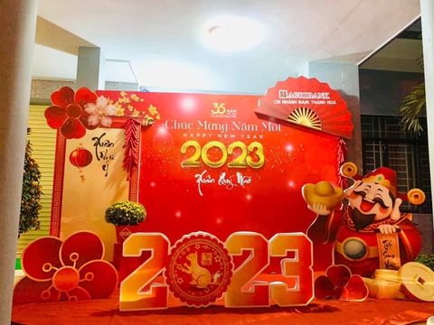 Trang Trí Tết Cho Văn Phòng Giá Rẻ