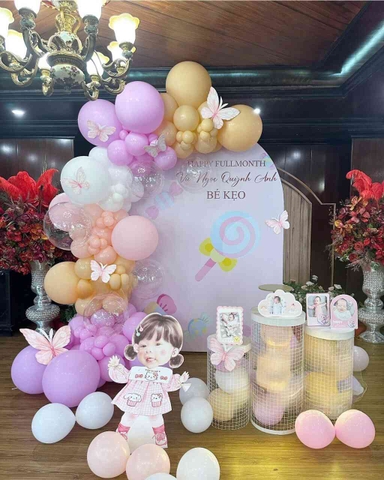 Dịch Vụ Trang Trí Thôi Nôi Bé Gái Tại Nhà Giá Rẻ