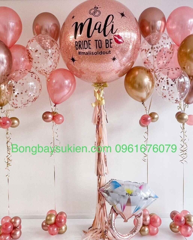 Trang Trí Tiệc Độc Thân Bằng Bóng Bay