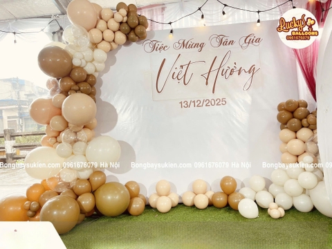 Trang Trí Tiệc Mừng Tân Gia Đẹp Giá Rẻ Tại Hà Nội