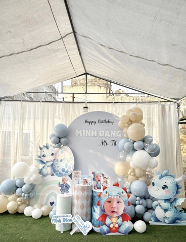 Trang Trí Tiệc Sinh Nhật Bé Trai Tuổi Thin
