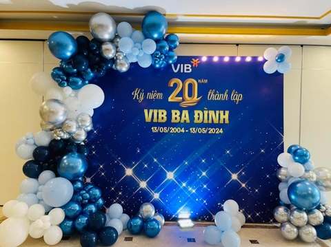 Trang Trí Tiệc Sinh Nhật Công Ty Tại Hà Nội