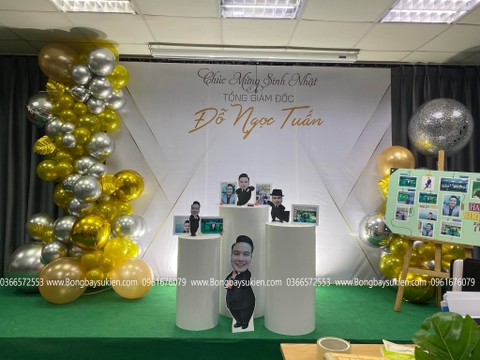 Trang Trí Tiệc Sinh Nhật Sếp Tại Hà Nội