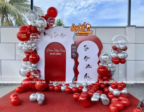 Trang Trí Tiệc Tân Gia Đẹp Sang Trọng Tại Cầu Giấy