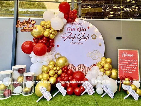 Trang Trí Tiệc Tân Gia Đẹp Sang Trọng Tại Hà Nội