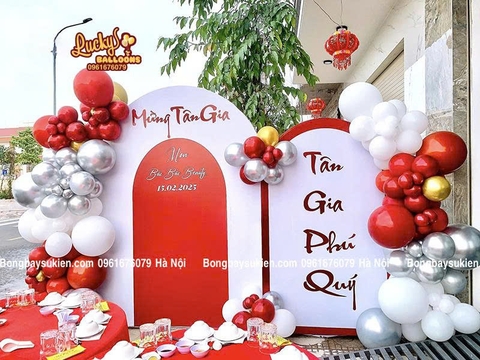 Trang Trí Tiệc Tân Gia Đẹp Và Ý Nghĩa Giá Rẻ Hà Nội