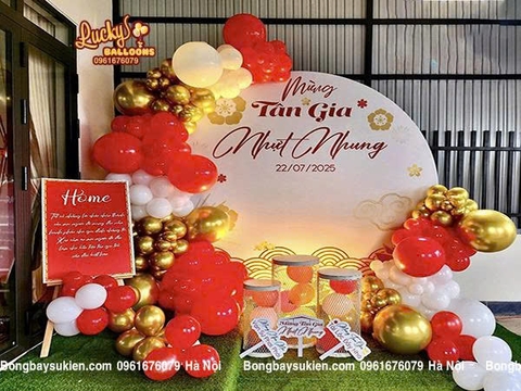 Trang Trí Tiệc Tân Gia Đẹp Và Ý Nghĩa Tại Hà Nội Giá Rẻ