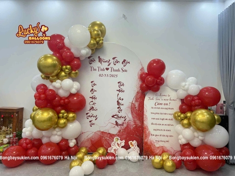 Trang Trí Tiệc Tân Gia Nhà Mới Đẳng Cấp