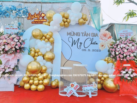 Trang Trí Tiệc Tân Gia Nhà Mới Đẹp Giá Rẻ Tại Hà Nội