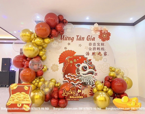 TRANG TRÍ TIỆC TÂN GIA NHÀ MỚI TẠI TÂY HỒ