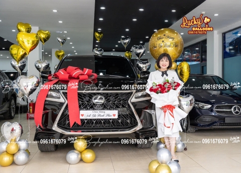 Dịch Vụ Trang Trí Trọn Gói Bàn Giao Xe Ô Tô Lexus