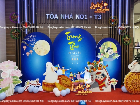 Trang Trí Trung Thu Cho Chung Cư Tòa Nhà Tại Hà Nội