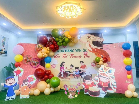 Trang Trí Trung Thu Lớp Mầm Non Đẹp