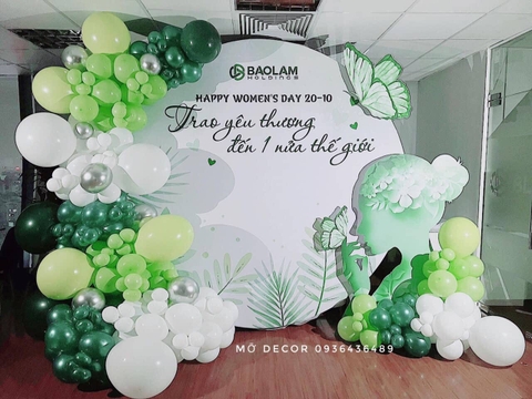 Trang trí văn phòng ngày 20 tháng 10 07