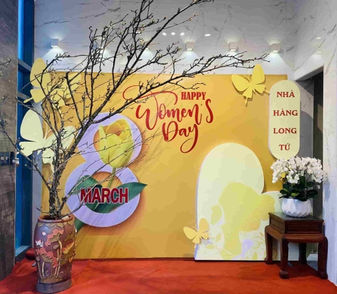 Trang Trí Văn Phòng Ngày Phụ Nữ Việt Nam 15