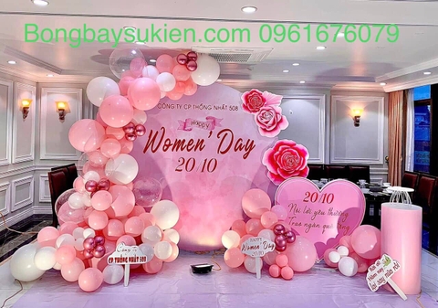 Trang trí văn phòng ngày Phụ Nữ Việt Nam 18