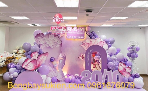 Trang trí văn phòng ngày Phụ nữ Việt Nam 2