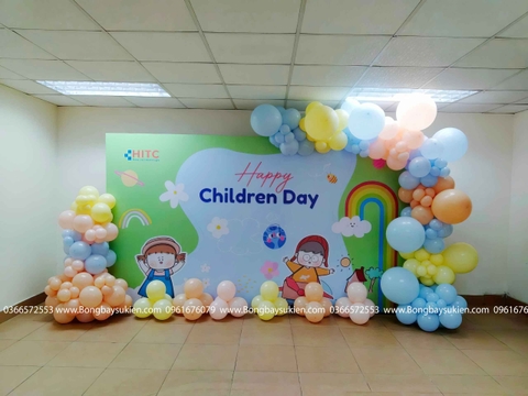 Ý Tưởng Backdrop Bóng Bay Tổng Kết Năm Học