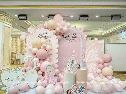 Ý TƯỞNG SINH NHẬT BÉ GÁI 1 TUỔI TUỔI THÌN