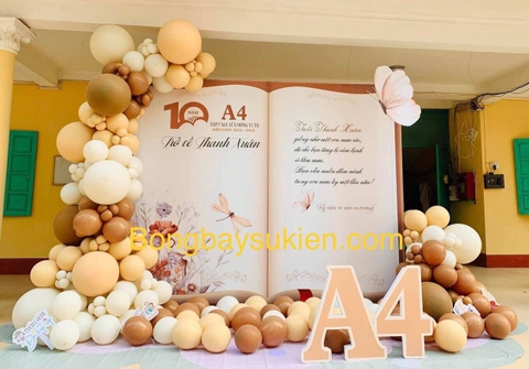 Ý Tưởng Trang Trí Backdrop Họp Lớp