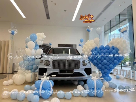 Ý TƯỞNG TRANG TRÍ BÀN GIAO XE Ô TÔ BENTLEY