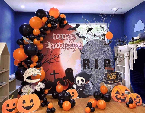 Ý Tưởng Trang Trí Halloween Lớp Mầm Non
