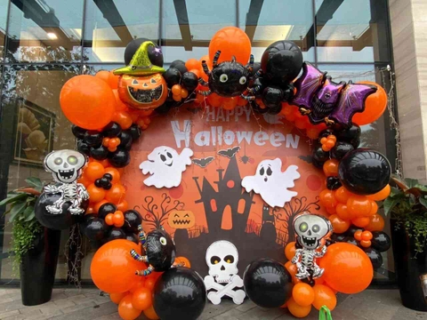 Ý Tưởng Trang Trí Halloween Trường Mầm Non