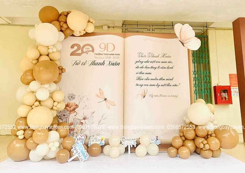 Ý Tưởng Trang Trí Họp Lớp 20 Năm Đẹp 01