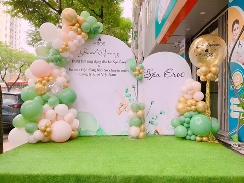 Ý tưởng trang trí khai trương đẹp