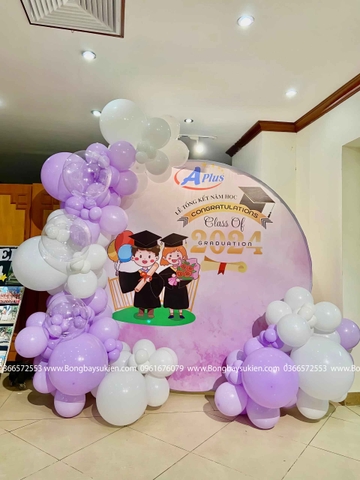Ý TƯỞNG TRANG TRÍ LỄ TỔNG KẾT BẰNG BÓNG BAY