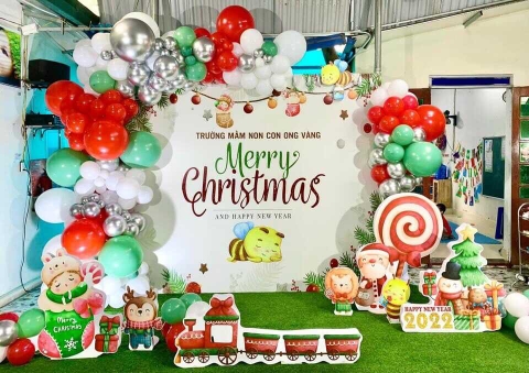 Ý Tưởng Trang Trí Noel Ở Trường Mầm Non