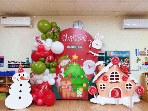 Ý Tưởng Trang Trí Noel Trường Mầm Non