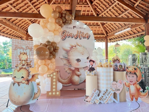 Trang Trí Sinh Nhật Bé Gái Tuổi Rồng