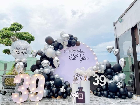 Ý tưởng trang trí sinh nhật cho chồng