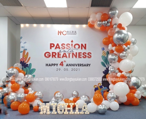 Ý tưởng trang trí sinh nhật công ty độc đáo